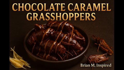 Chocolate & Caramel Grasshoppers | Viral Crunch Snack | Brian M. Inspired