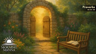 Morning Manna - August 12, 2025 - Proverbs 8:32-36 - At the Gates of Wisdom