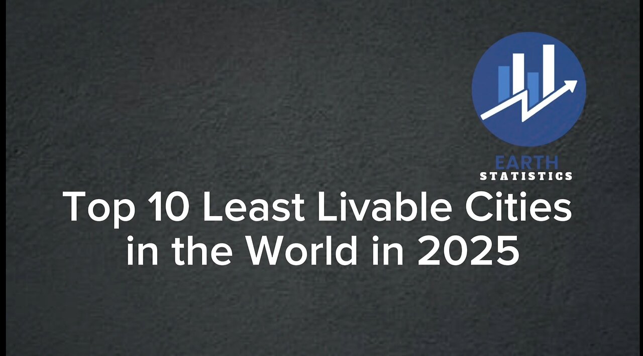 Top 10 Least Livable Cities in the World in 2025