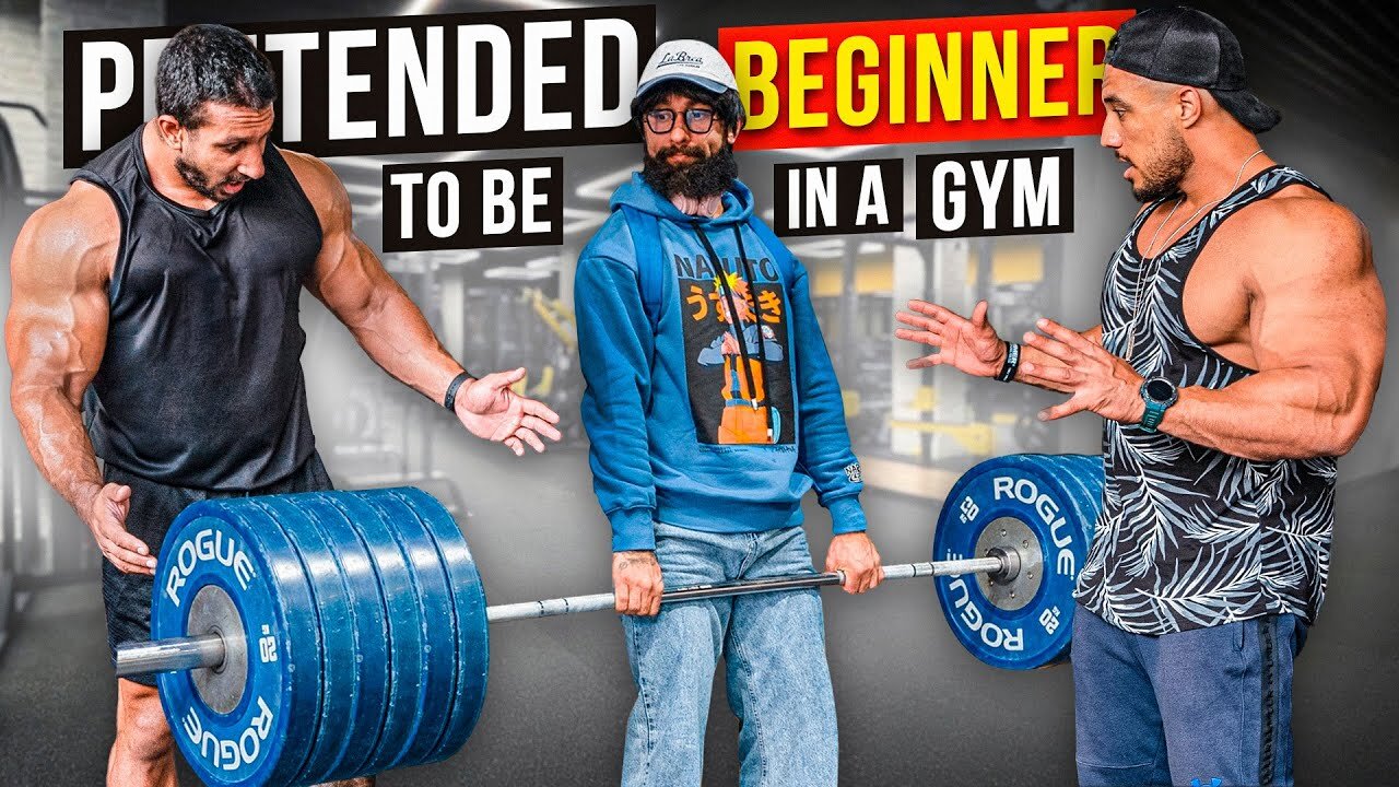They Never Thought I COULD DO THIS... ｜ Pretended to be a BEGINNER in a GYM #7