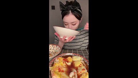 Spicy Noodles & Street Food Mukbang 🍜🔥 | ASMR Eating Show