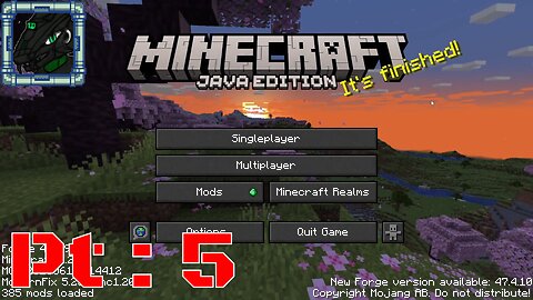 Infinity Project 0.1 version Pt 5 {Got lava into magma and a question at the end}