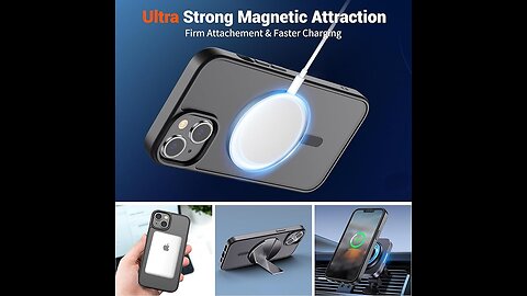 SUPFINE Magnetic for iPhone 14 Case & iPhone 13 Case