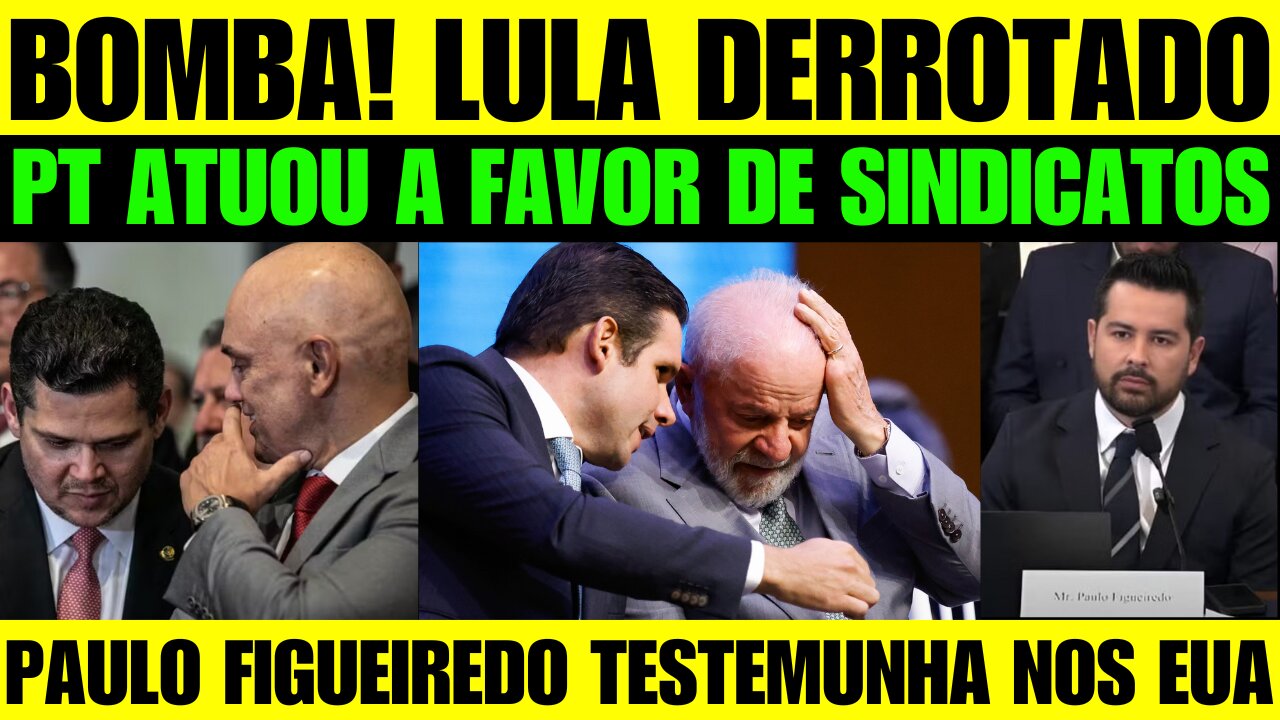 🔥🚨 BOMBA! PT ATUOU A FAVOR DE SINDICATOS QUE DESVIARAM DINHEIRO DE IDOSOS DO INSS!