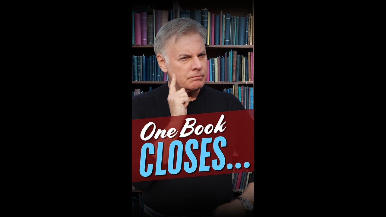 One Book Closes...