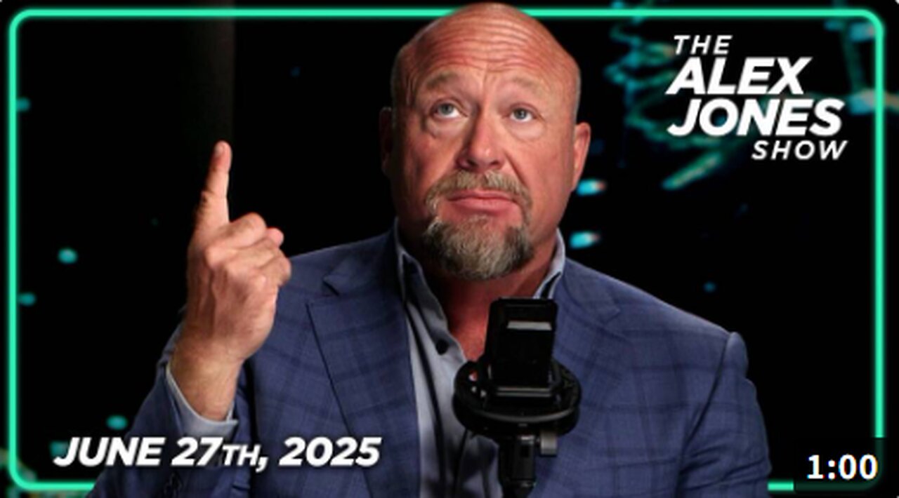 FULL FRIDAY ALEX JONES SHOW 6/27/25 — In A Devastating Blow To Judicial Tyranny, Supreme Court Rules Lower Courts Cannot Enact National Injunctions, Green-Lighting Mass Deportations & An End To Birthright Citizenship! PLUS, SCOTUS Rules Against Pedo