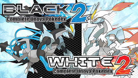 Pokemon Black 2 White 2 Complete Unova Pokedex - NDS ROM Hack, complete Pokedex without trading