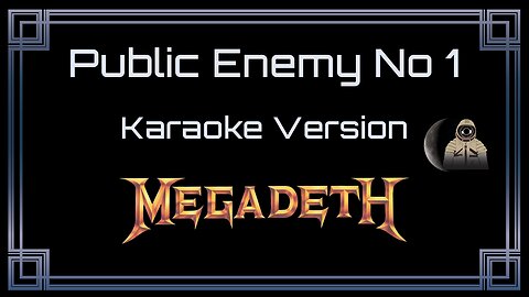 Megadeth - Public Enemy No 1 (CC)