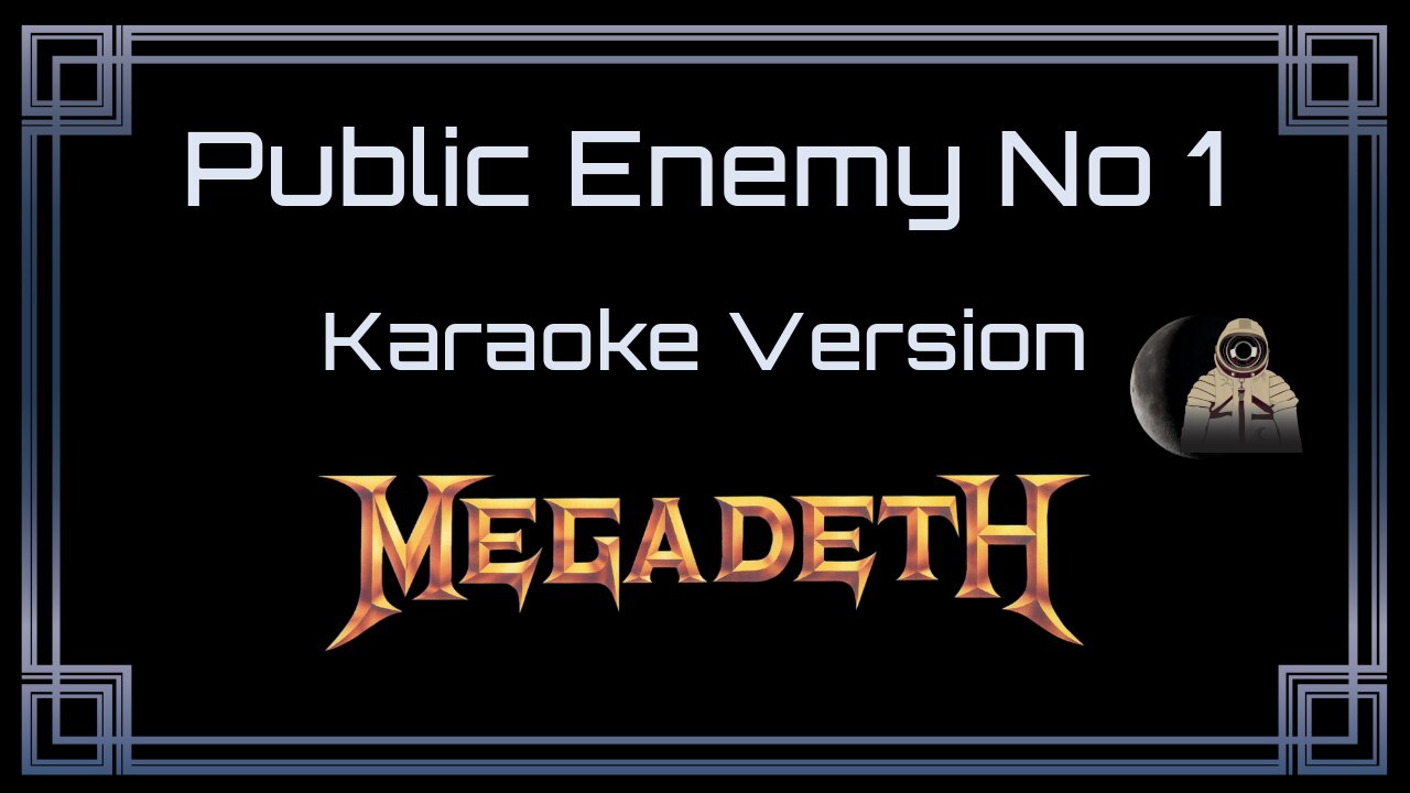 Megadeth - Public Enemy No 1 (CC)