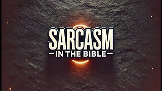 Sarcasm in the Bible | Pastor Salvador Alvarez