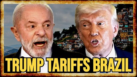 Trump TARIFFS Brazil Over Bolsonaro "WITCH HUNT"