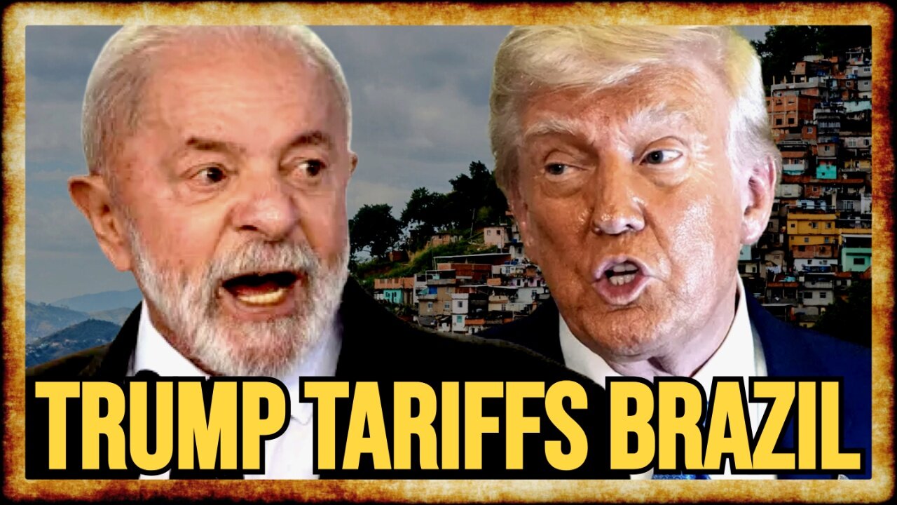 Trump TARIFFS Brazil Over Bolsonaro WITCH HUNT