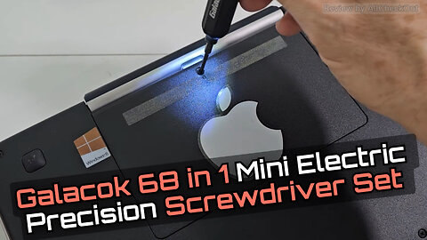 Galacok 68-in-1 Mini Electric Precision Screwdriver Set Review & Laptop Repair Test 2026
