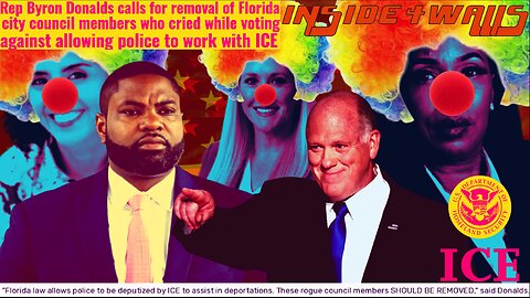 Rep Byron Donalds Blasts Flordia City Council Members Who Are Working Against ICE