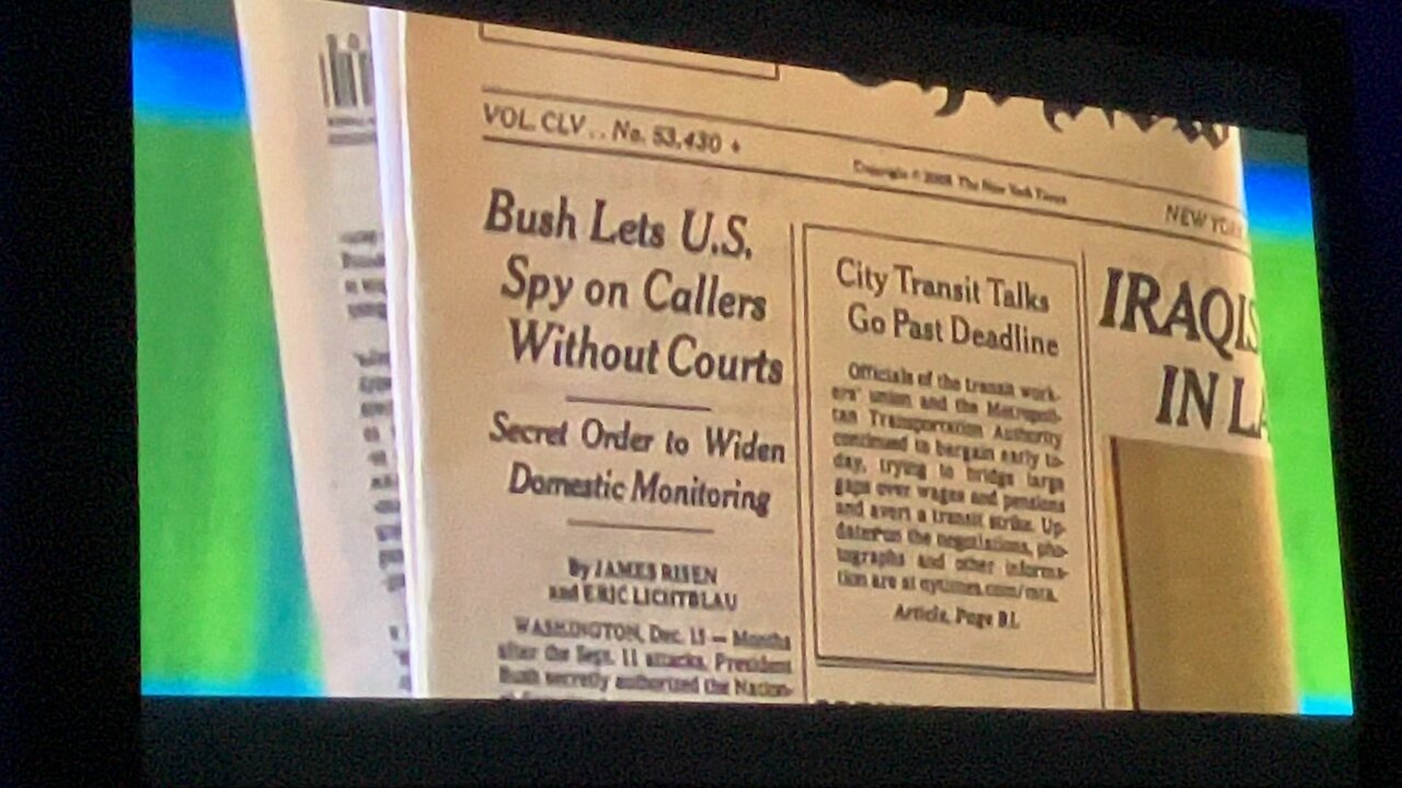 FISA-Foreign intelligence surveillance act.