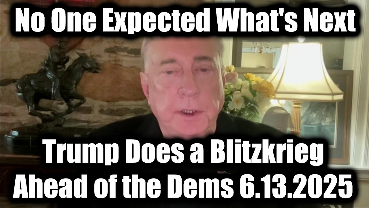 Douglas Macgregor Important Message 6.13.25: Trump Does a Blitzkrieg Ahead of the Dems