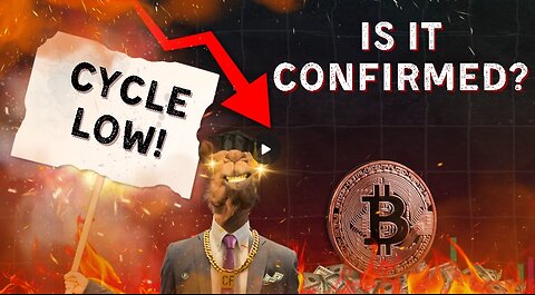 Bitcoin: Cycle Lows Confirmed ??
