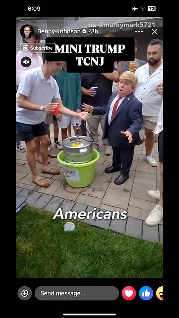 Benny Johnson : mini Trump