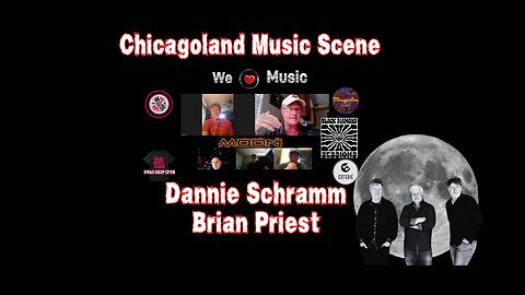 Moon Band Reunion 🎸 Brian Priest & Dannie Schramm | Hogpod Chicago Local Music Scene Podcast