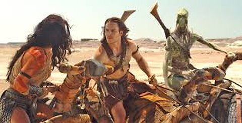 John Carter (2012) john finally goes back to mars _ john gets back the medallion ending scene