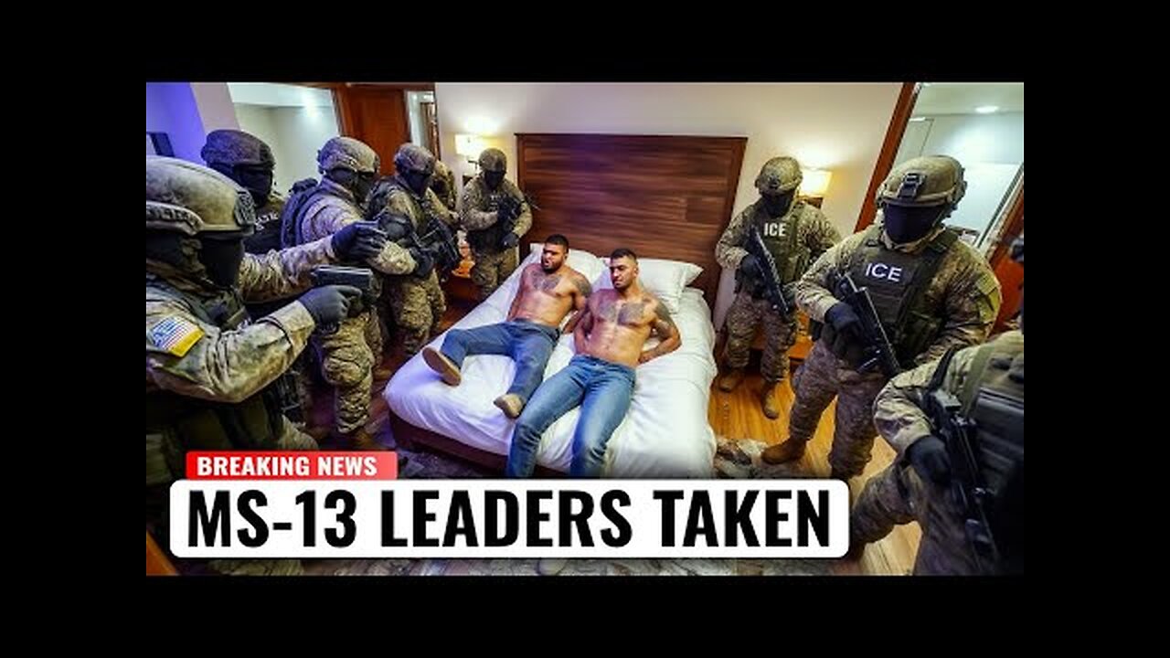 42 Gangsters Dragged From Homes In Midnight FBI & ICE Raids | MS-13 & Trinitarios Busted
