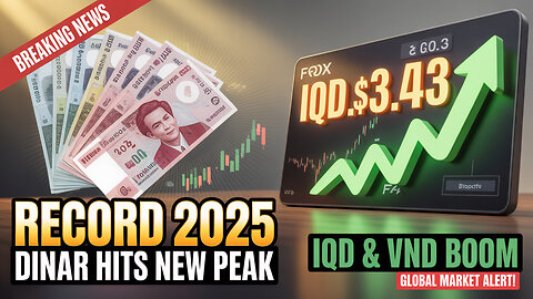 Historic 2025 Forex Milestone – Iraqi Dinar Blasts Past All Previous Highs!