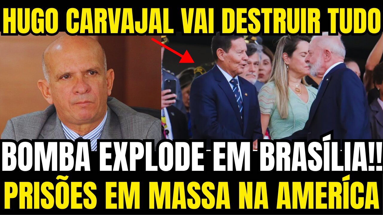 BOMBA EXPLODIU!! HUGO CARVAJAL ENTREGOU TUDO!! INTERVENÇÃO DOS EUA!