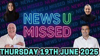 CHARLIE WARD DAILY NEWS WITH CHARLIE WARD, PAUL BROOKER & WARREN THORNTON THURSDAY 19TH JUNE 2025