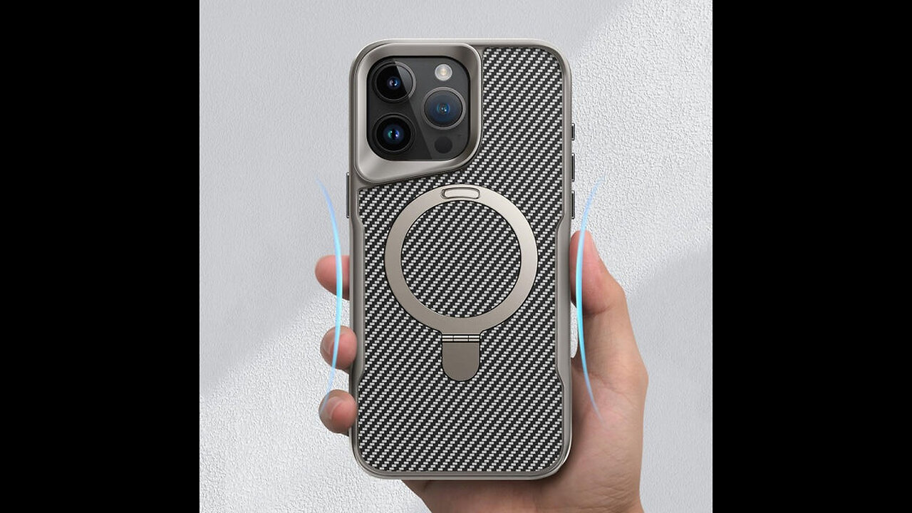 Anti-Drop Magnetic Stand Protective Case