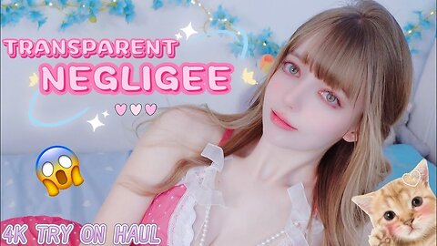 TRANSPARENT NEGLIGEE * Try On Haul *