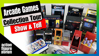Collection Tour | Arcade Games | Found Objects Perfect for Dioramas