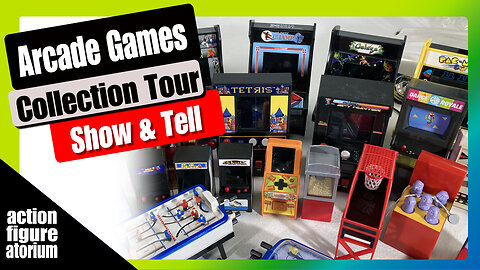 Collection Tour | Arcade Games | Found Objects Perfect for Dioramas