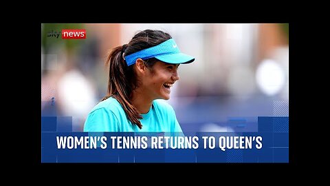 Emma Raducanu joins world tennis stars for inaugural HSBC Championships