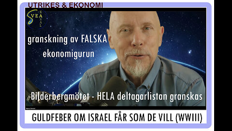 Utrikes & Ekonomi 53: Guldfeber om Israel får som de vill (WWIII)