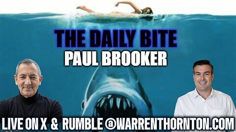 LETS TALK CRYPTO - THE DAILY BITES WITH WARREN THORNTON & PAUL BROOKER