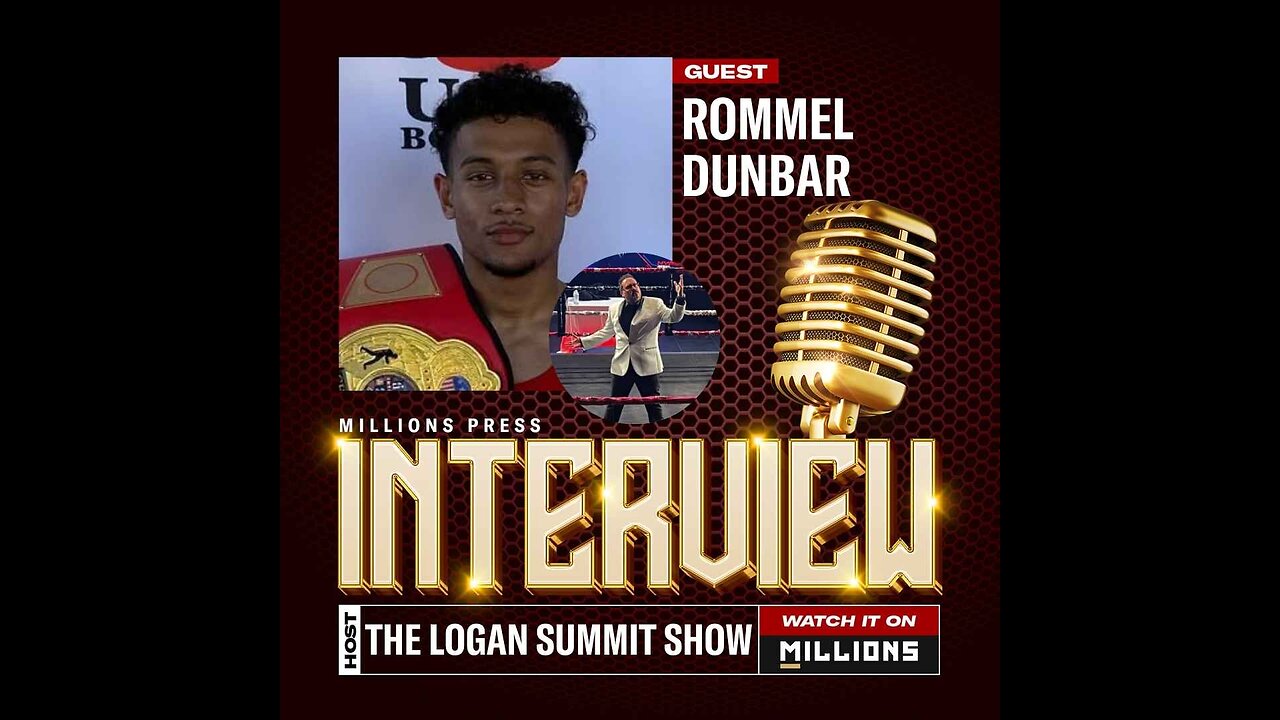 PRO DEBUT for BOXER ROMMEL DUNBAR