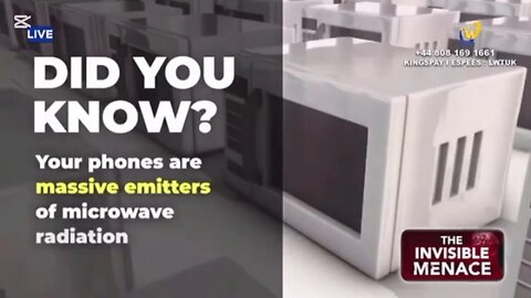 THE RADIATION FROM YOUR PHONES IS TOO POWERFUL