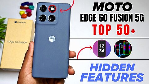 moto edge 60 fusion features | moto edge 60 fusion hidden features | Top 10 Hidden Features🔥