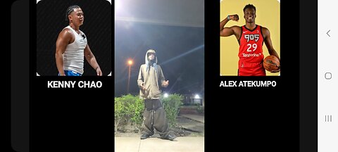 KENNY CHAO VS ALEX ANTETOKOUMPO IT WAS A MAJOR THROW DOWN HANDI CAP MATCHUP BUT IT WAS TUFF ONE 💪🏾🔵