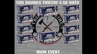 500 ROUNDS FIOCCHI 5.56 NATO