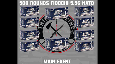 500 ROUNDS FIOCCHI 5.56 NATO