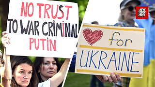 Pro-Ukraine protesters rally in Alaska against Trump–Putin Summit