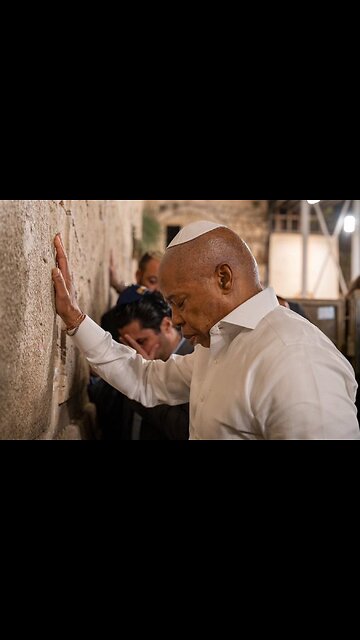 (2023) NYC Mayor Eric Adams “I wanted to come back here to Israel and let you know that I served you as the mayor.”