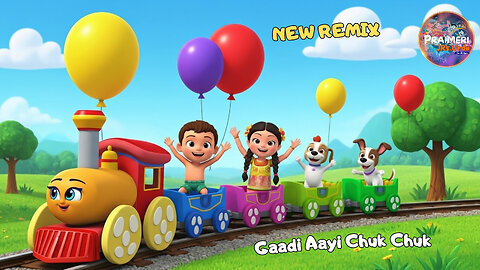Gaadi Aayi Chuk Chuk | NEW REMIX | Woohooo NEW Kids Nursery Rhyme and Lullaby OUT NOW