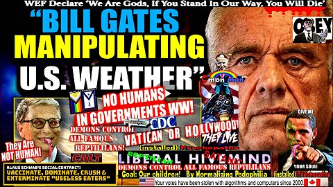 RFK Vows To Arrest Bill Gates for Orchestrating Devastating U.S. Floods via Chemtrails