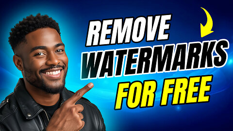 How To Remove Watermarks from videos???