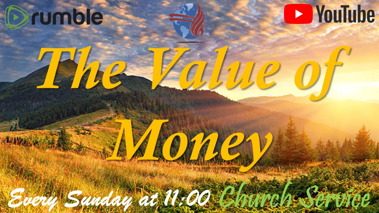 The Value of Money - Church service