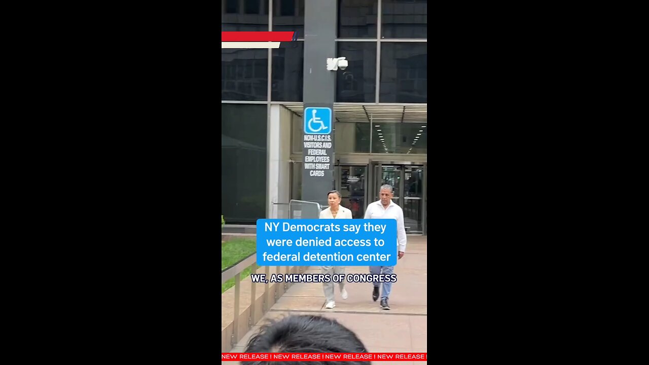 Reps. Espaillat & Velázquez denied entry to NYC ICE site despite federal access rights.