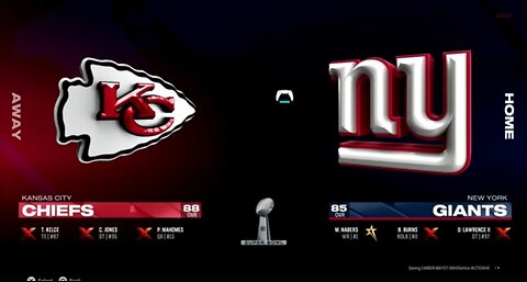Ep20 Giants Franchise vs Chiefs: Super Bowl!