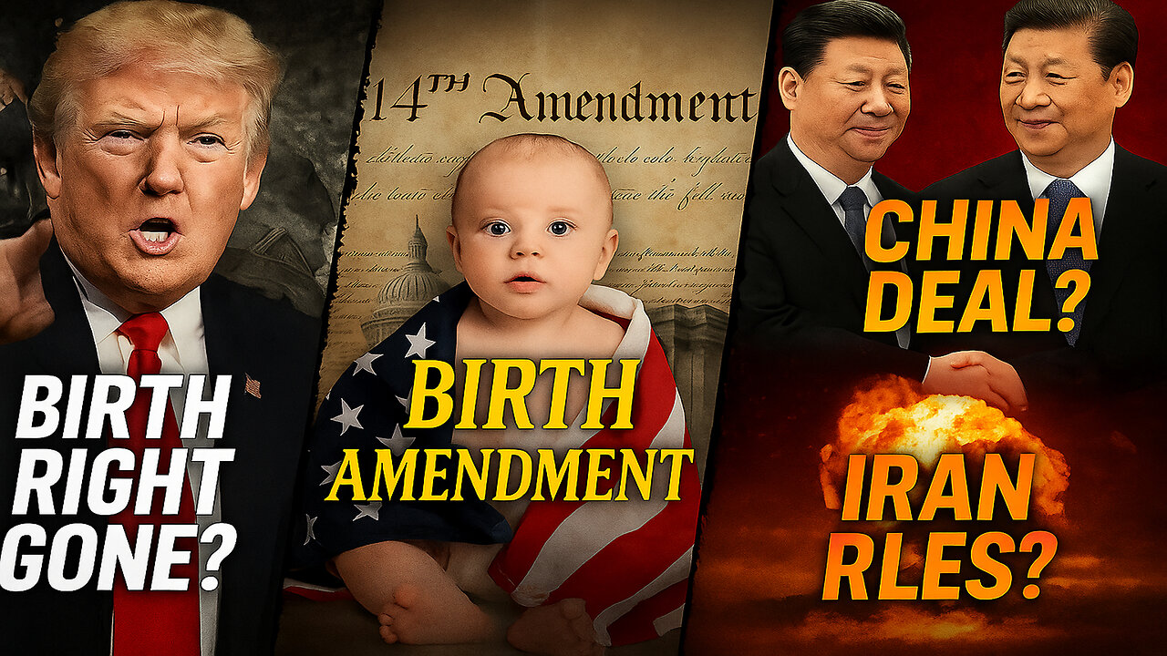 Trump’s Birthright Bombshell, Iran Strike Lies, and a China Trade Plot? | America’s Boiling Point